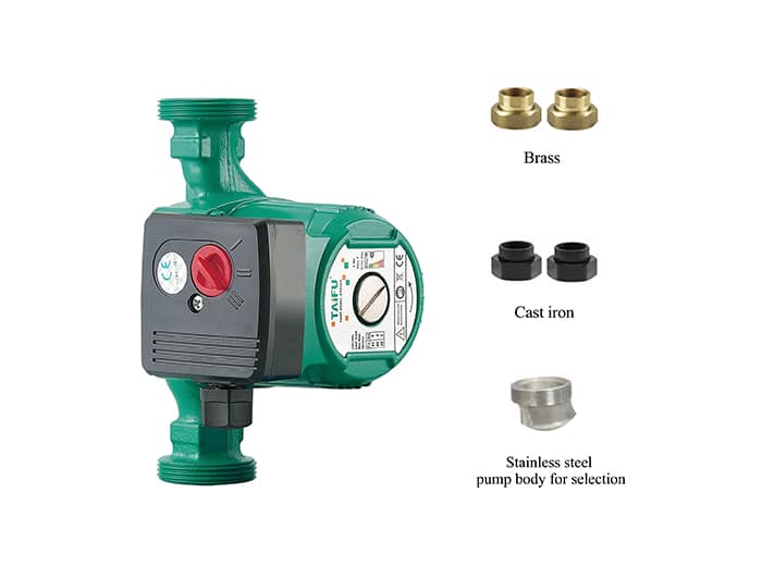 GRS25-4(GRS25-6)-1 پمپ سیرکوله تایفو مدل GRS25-6-180 - تصویر 1